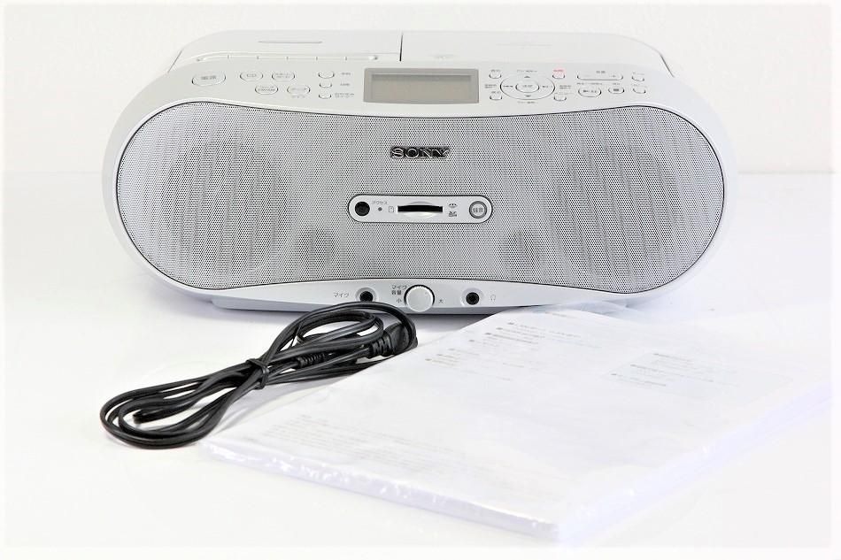 Sony CFD-RS500 シルバー オーディオシステム CFD-RS500 | ラジオ／CD
