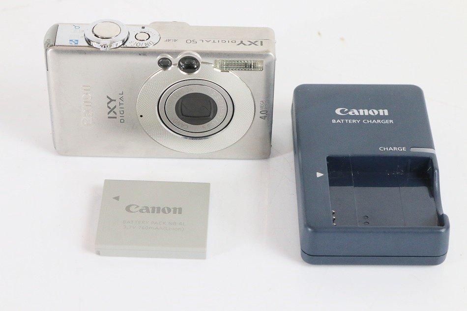Canon IXY DIGITAL 50 ジャンク バッテリー弱 本体美品 CANON IXY