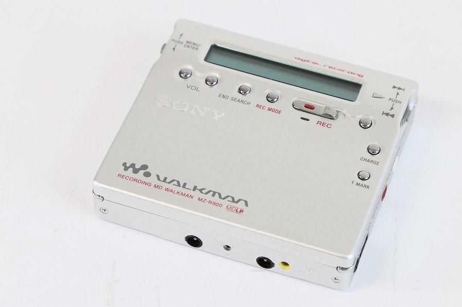 MZ-R900｜SONY ソニー （S） シルバー ポータブルMDレコーダー MDLP