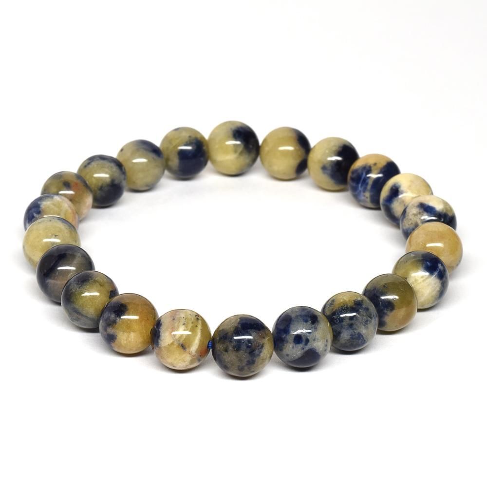 カンクリナイト・ソーダライト ブレスレット 8.5mm #NH258