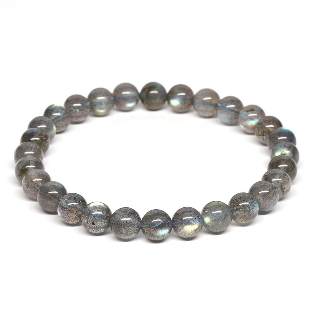 ラブラドライト ブレスレット 6.5mm #QL057 - プレミアム天然石専門店