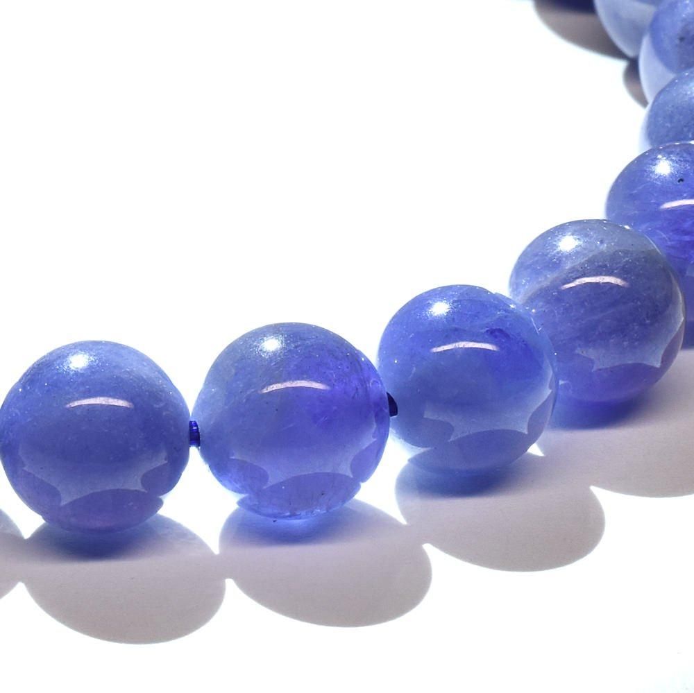 タンザナイト ブレスレット 8mm #QM255 - プレミアム天然石専門店