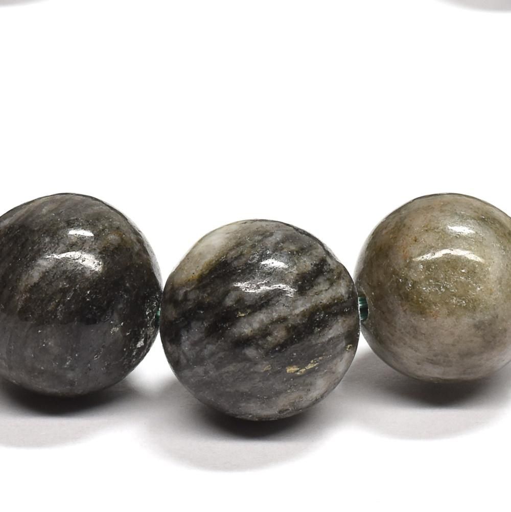 バドガシュタイン鉱石 ブレスレット 12mm #QM298 - プレミアム天然石