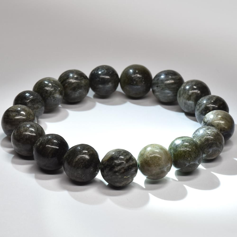 バドガシュタイン鉱石 ブレスレット 12mm #QM298 - プレミアム天然石
