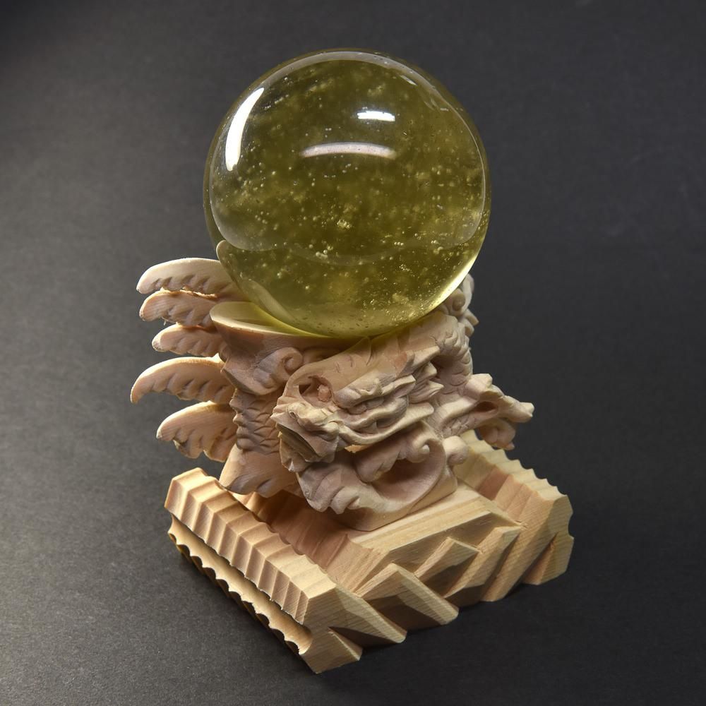 モルダバイト&リビアングラス ブレスレット #ML0801 - プレミアム