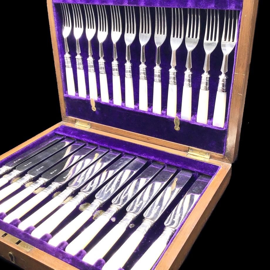 デザートカトラリーセット（Charles James Allen & Sidney Darwin