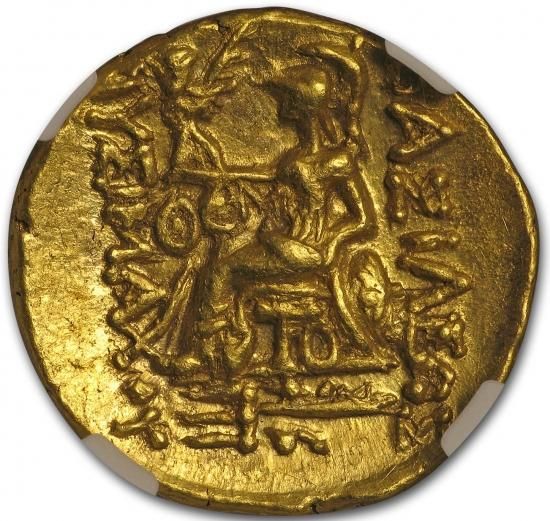 ポントゥス王国 BC120-63 ミトリダテス6世 スタテール金貨 NGC MS 5/5