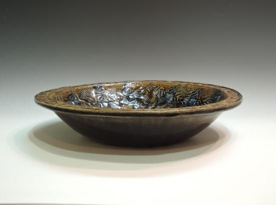 武内晴二郎／色差呉須大鉢 TAKEUCHI Seijirou / Irozashi Gosuobachi