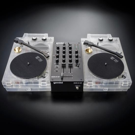 超レア品！】樽屋ポータブルDJセット|スケルトンCLEAR 7” slip mats