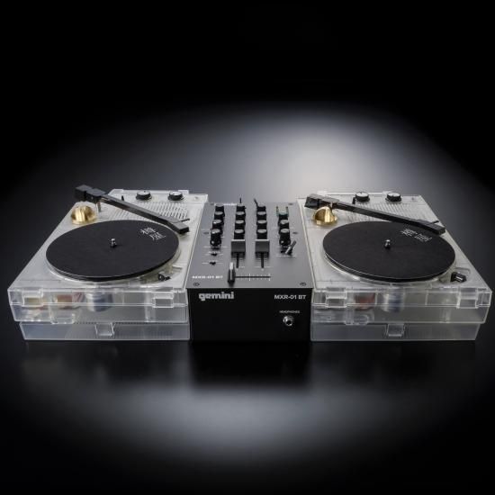 超レア品！】樽屋ポータブルDJセット|スケルトンCLEAR 7” slip mats