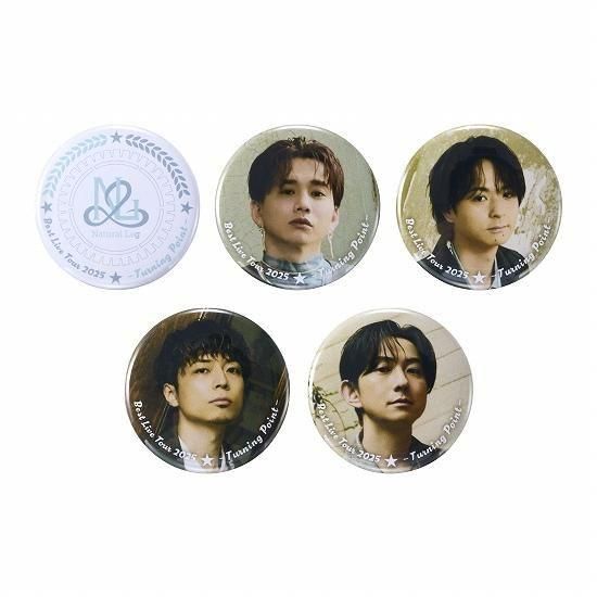 缶バッジ 2個セット（ランダム）【Natural Lag Best Live Tour 2025