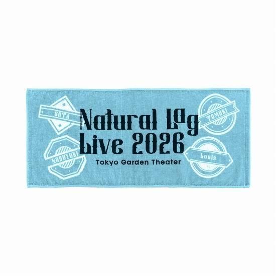 フェイスタオル ブルー【Natural Lag Live 2026】 - Da-iCE (ダイス