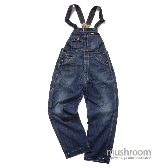 STRONGHOLD DENIM OVERALLS - 古着屋 ｜ mushroom(マッシュルーム