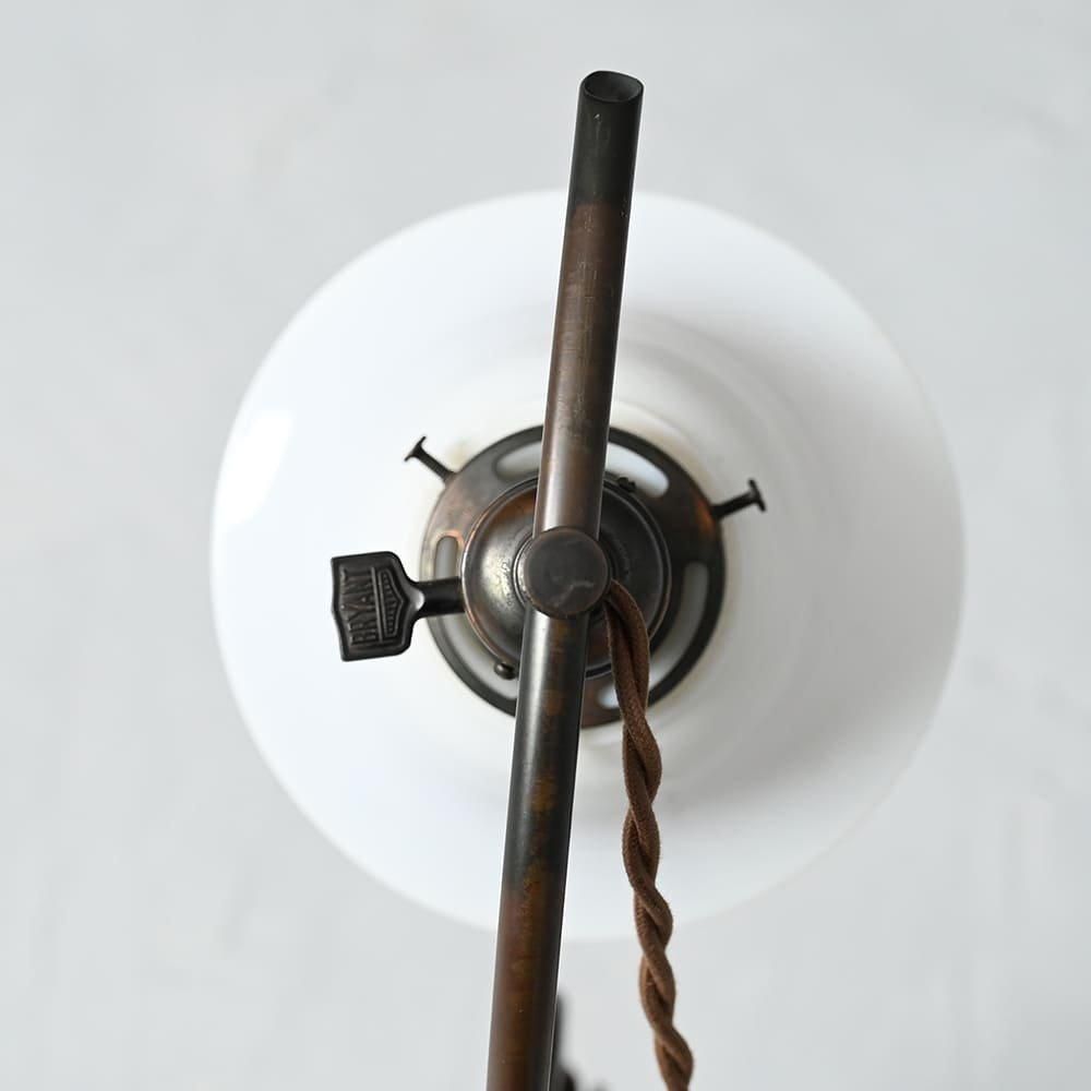 Antique JAPANNED DESK LAMP - 古着屋 ｜ mushroom(マッシュルーム