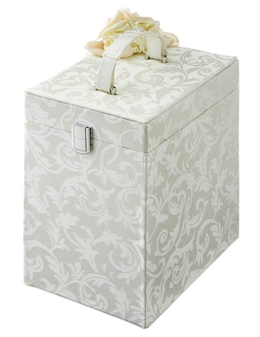 バレエ メイクボックス アクアフラワー メイクBOX ホワイト 発表会