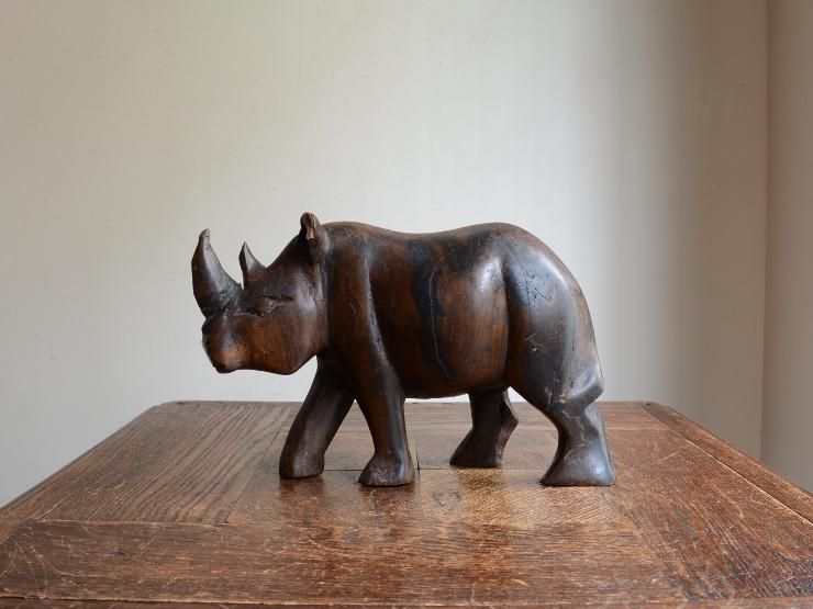 アンティーク サイモチーフ 木製オブジェ｜アンティーク雑貨｜CHELSEA