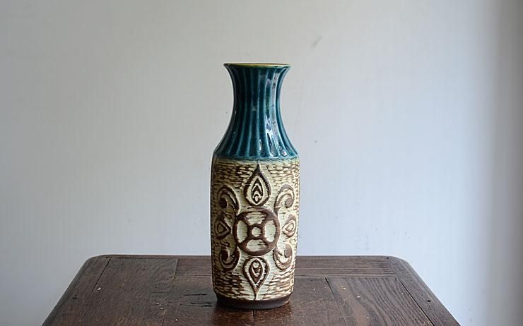 ドイツヴィンテージ 陶器フラワーベース｜アンティーク雑貨｜CHELSEA