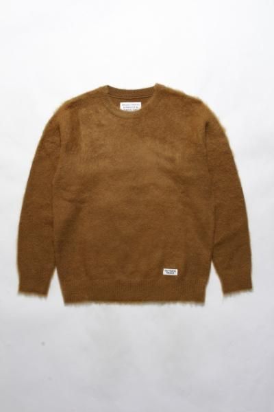 WACKO MARIA (ワコマリア) MOHAIR CREW NECK SWEATER (モヘアクルー