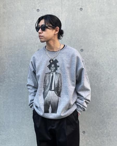 WACKO MARIA (ワコマリア) JEAN-MICHEL BASQUIAT / CREW NECK SWEAT