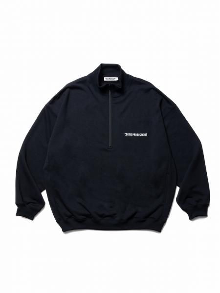 COOTIE (クーティー) Dry Tech Sweat Half Zip Pullover (ドライテック