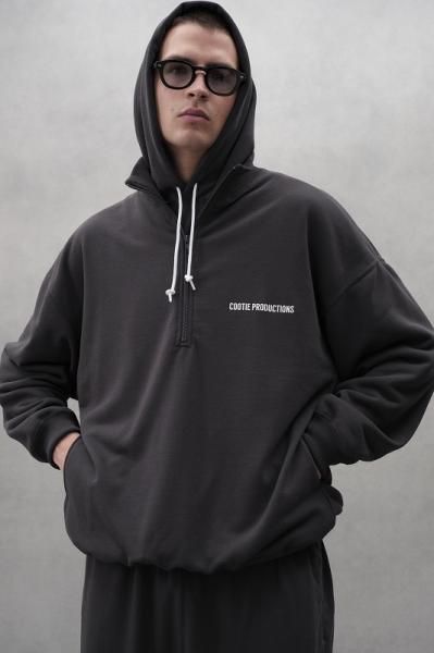 COOTIE (クーティー) Dry Tech Sweat Half Zip Pullover (ドライテック