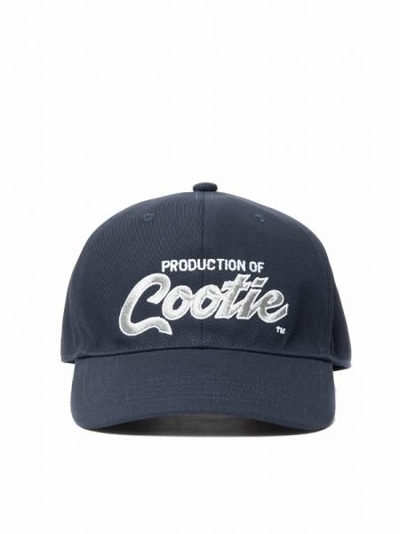 COOTIE (クーティー) Embroidery T/C Gabardine 6 Panel Cap