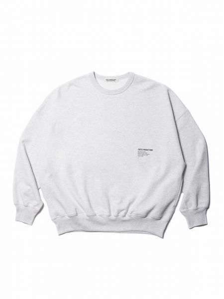 COOTIE (クーティー) Open End Yarn Plain Sweat Crew (スウェット