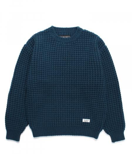 WACKO MARIA (ワコマリア) WAFFLE KNIT SWEATER(ワッフルニット