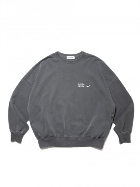 COOTIE (クーティー)Pigment Dyed Open End Yarn Sweat Crew