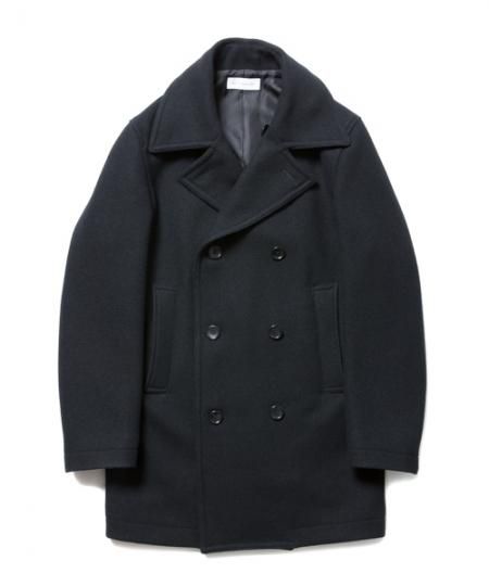 ROTTWEILER (ロットワイラー) WOOL P-COAT (ウールPコート) BLACK
