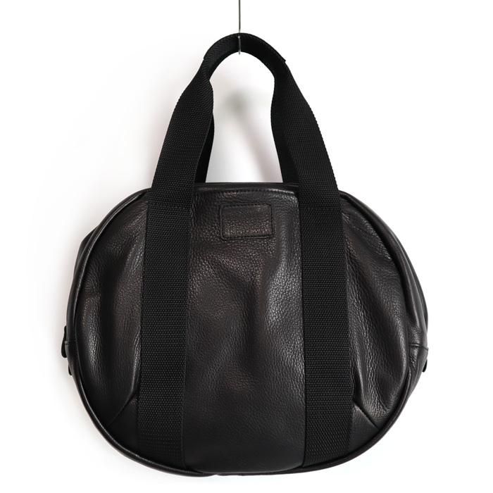 FUJITO（フジト）レザー ヘルメットバッグ（ブラック） - 5minutes