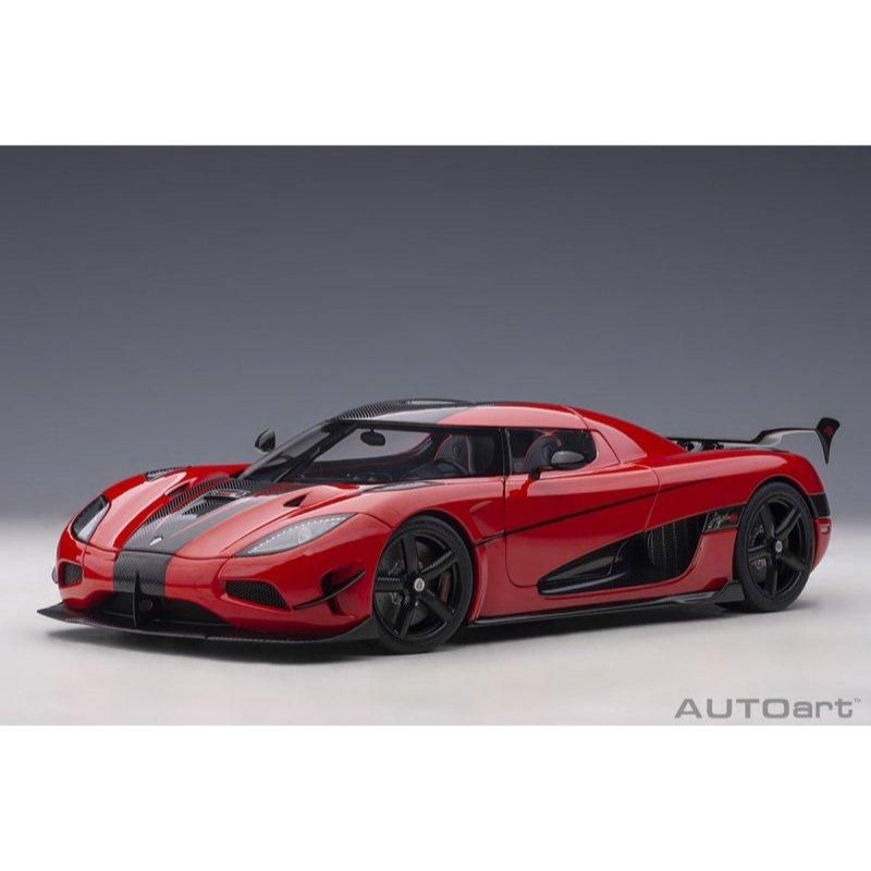 オートアート】 1/18 ケーニグセグ アゲーラ RS （レッド／カーボン