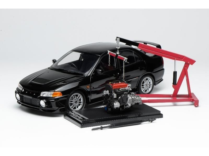 モーターヘリックス】 1/18 三菱 ランサーエボリューション Ⅳ