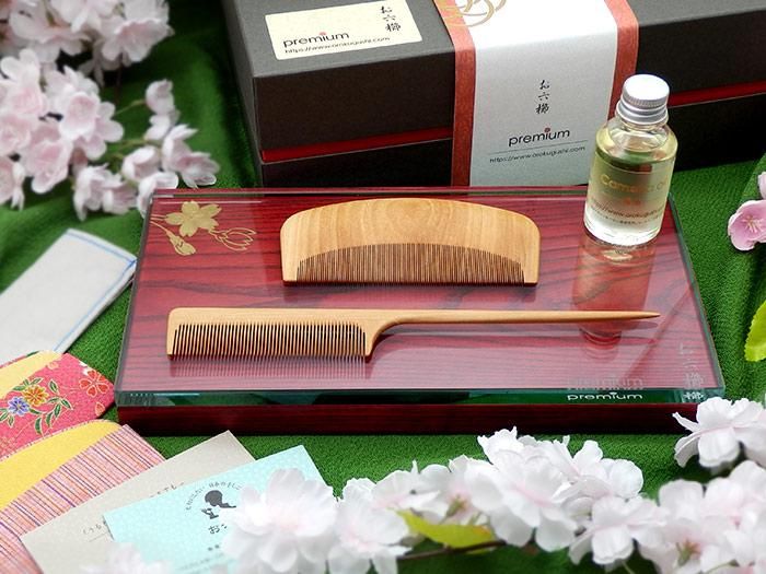 お六櫛 Premium” ― みねばり スーパーストレート®大深型 ー - お六櫛