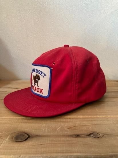 70'S MACK TRUCKS K-BRAND キャップ USA製 レッド (VINTAGE) - REFUGE