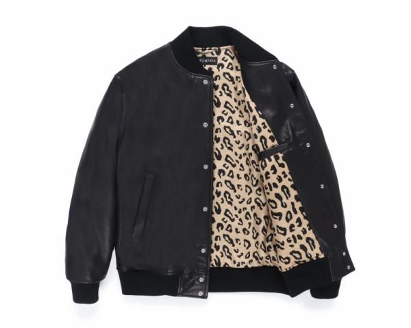 WACKO MARIA / LEATHER VARSITY JACKET - RELAX WEB