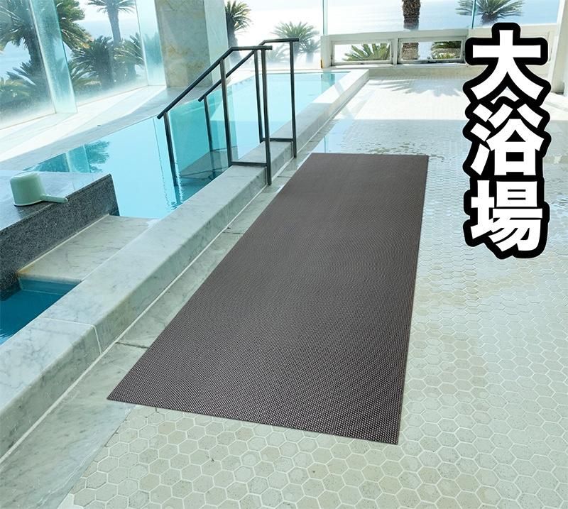 浴室、プールのスリップ事故を予防しよう！高規格6mm厚。