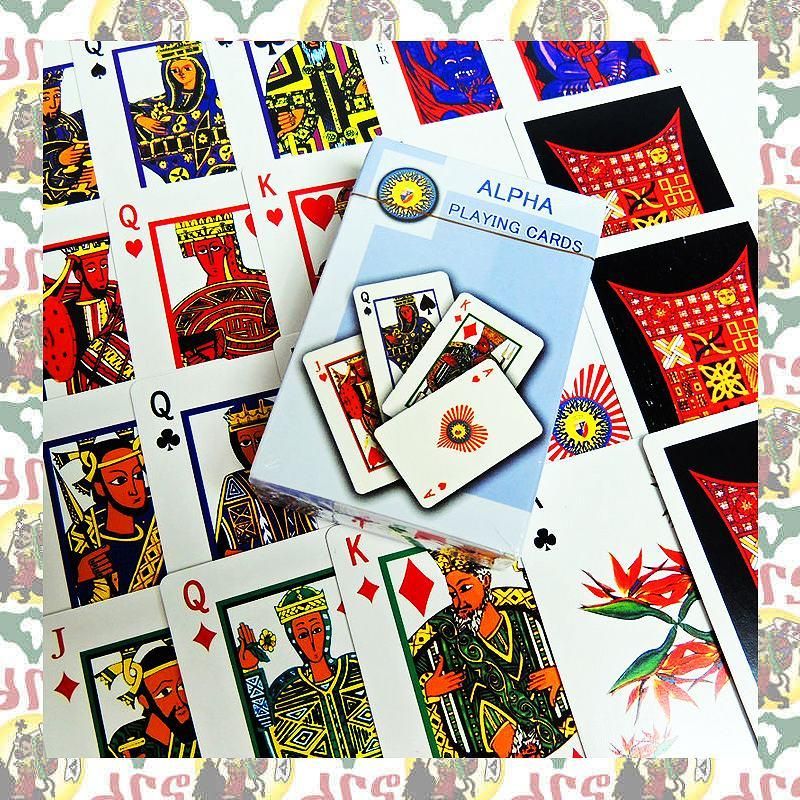 エチオピアのトランプ カードゲーム プレイングカード