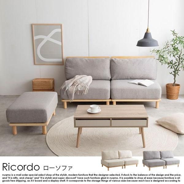 北欧スタイル セパレートタイプカウチソファ Ricordo【リコルド