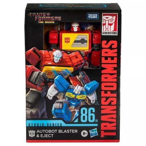 SS86-25 Voyager Transformers The Movie Autobot Blaster & Eject