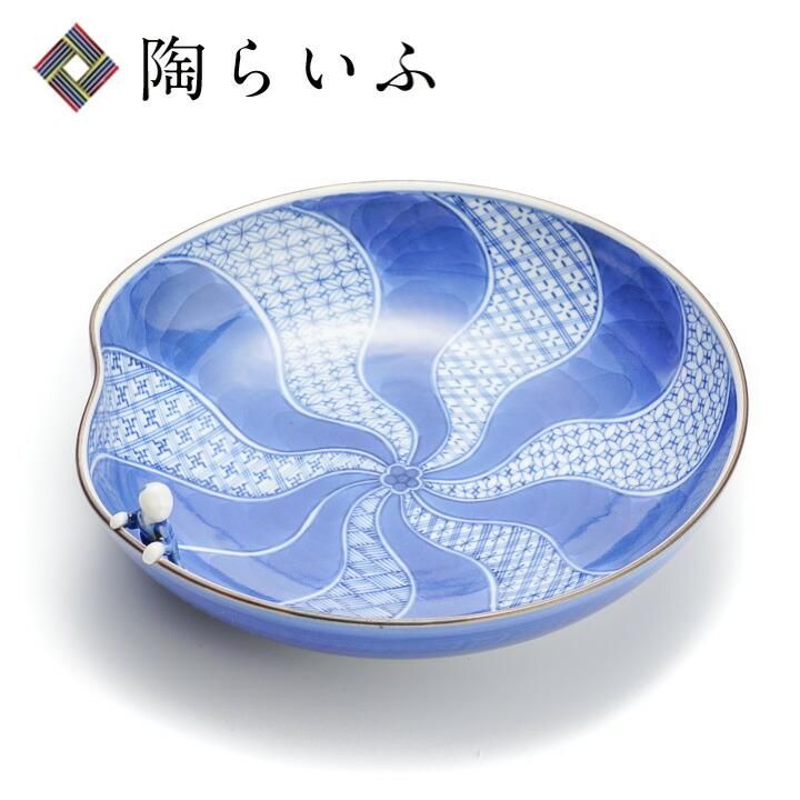 一閑人鉢 5.5寸祥瑞風/上出長右衛門窯