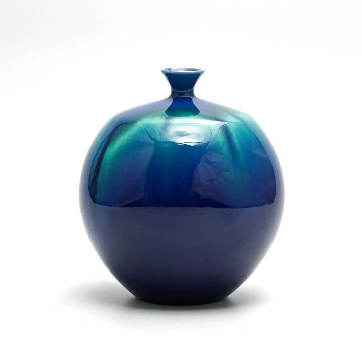 7号花瓶 耀彩 | 三代徳田八十吉 - 九谷焼専門店の陶らいふ