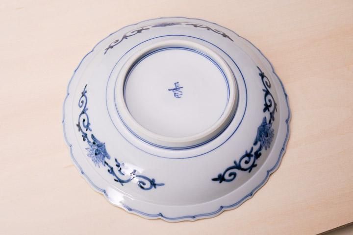 宮内庁御用窯】6号皿揃 色絵祥瑞/山本長左 （木箱入り） - 和食器の