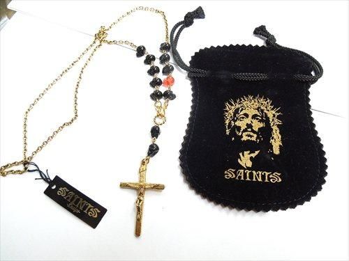 SAINTS,セインツ,長渕剛,スカル,クロスネックレス,ネックレス