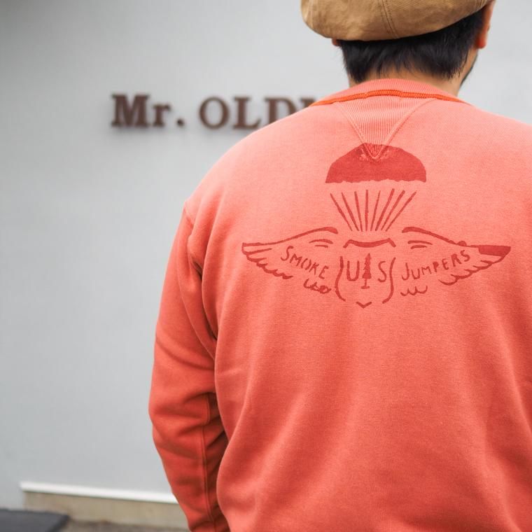 ウエアハウス Heller's Cafe 30's スミクロXサーモンスウェット