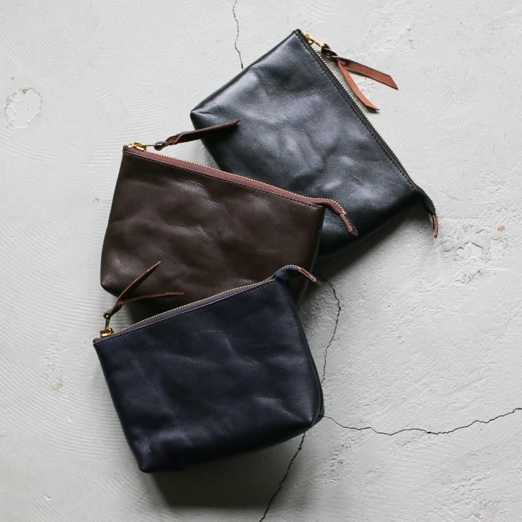 インセプション INCEPTION ホースハイドレザー ポーチ スモール