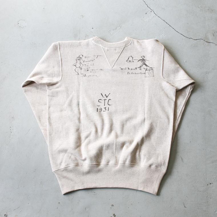 ウエアハウス WAREHOUSE スウェット SWEAT Lot403 PATSY オートミール