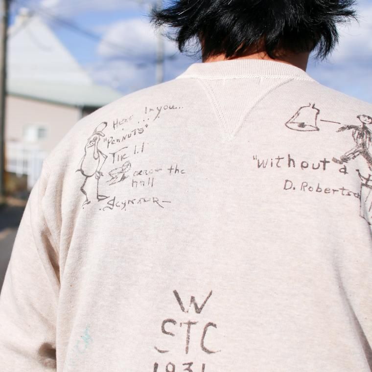 ウエアハウス WAREHOUSE スウェット SWEAT Lot403 PATSY オートミール