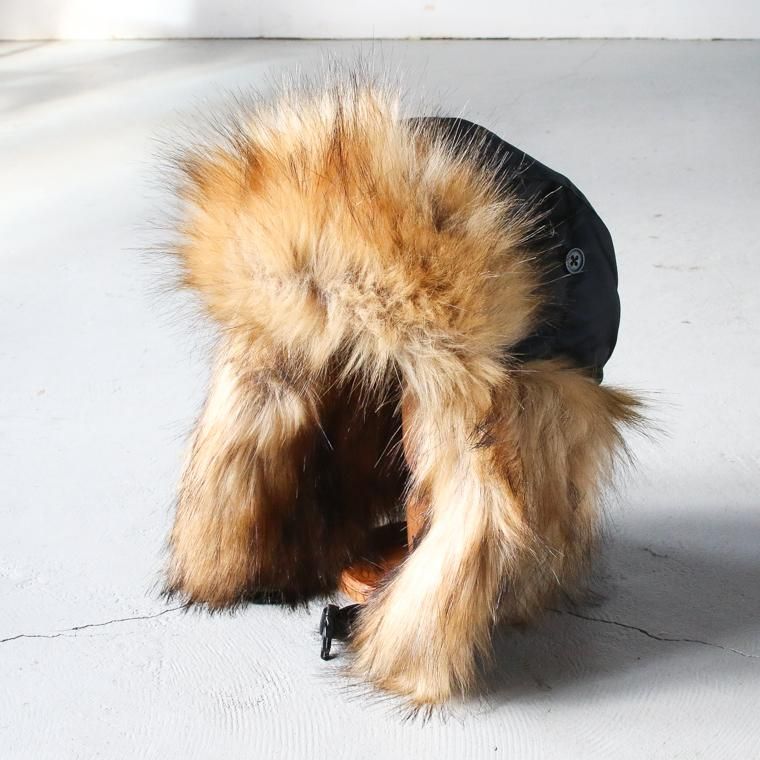 オーシャンビートル OCEAN BEETLE ファーフライトキャップ Fur Flight Cap