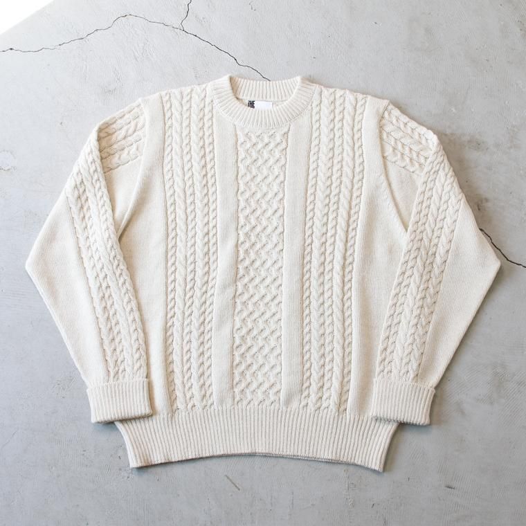 THE ART OF WOOL 100% Alpaca Sweater アルパカセーター ナチュラル
